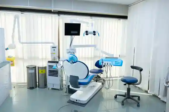 Dental treatment room at the Corniche branch